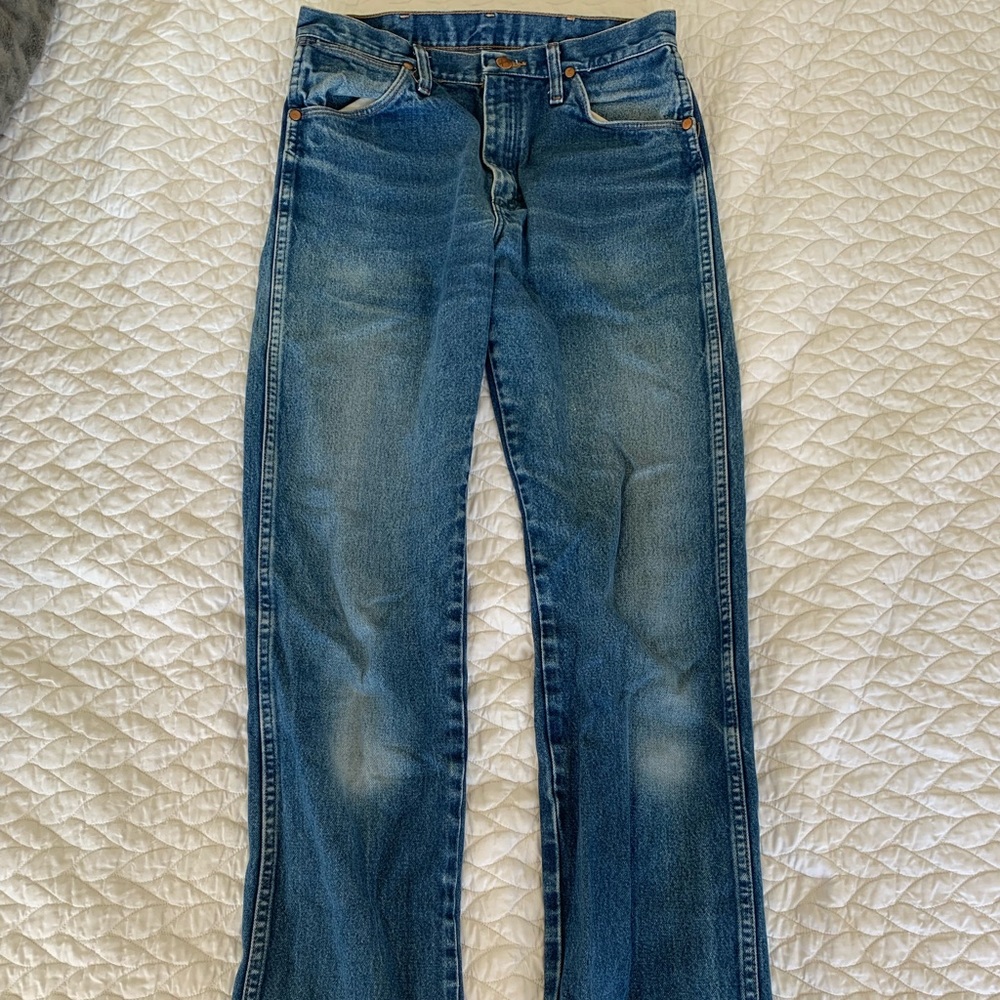 Vintage straight leg wrangler jeans